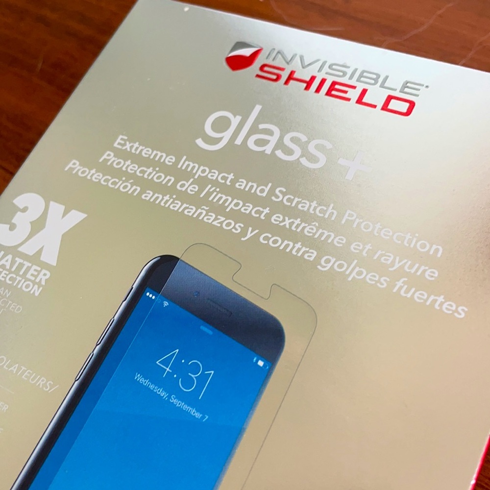 Zagg Invisible Shield Glass+ Screen Protector - Picture 2 of 4
